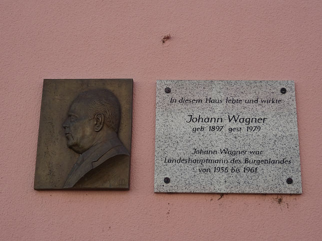 Gedenktafel Johann Wagner