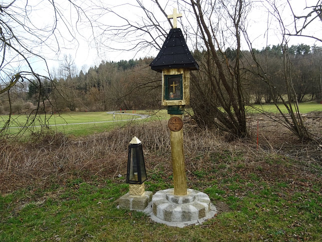 Hubertus-Bildstock am Steinbachweg